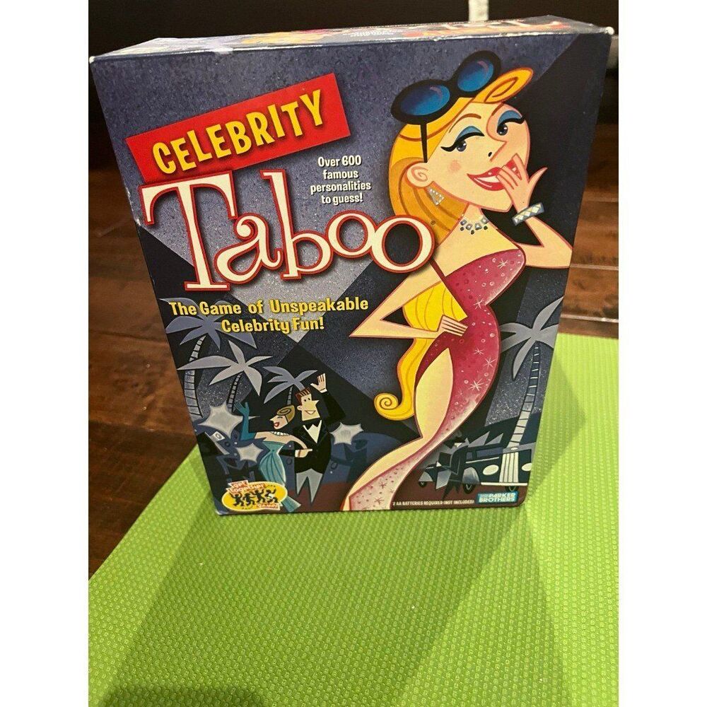 Celebrity Taboo Board Game - Like New